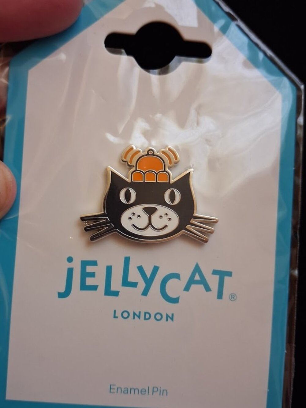 Jellycat London Cat brooch
